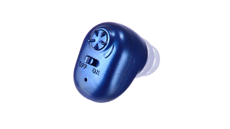 Blue Color In Ear ITC Cheap Rechargeable Hearing Aids