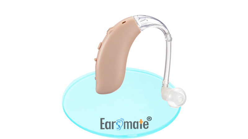 New Sound Tube Rechargeable Open Fit Behind The Ear BTE Hearing Aids