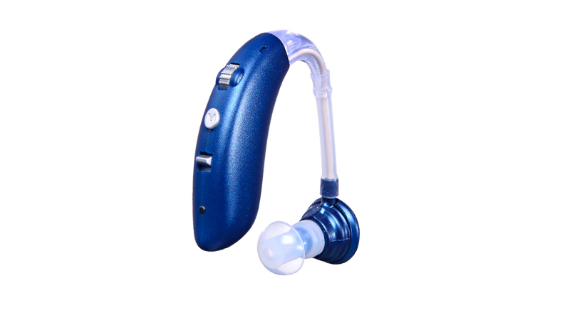 Fashion Blue BTE Type New Rechargeable Hearing Aids