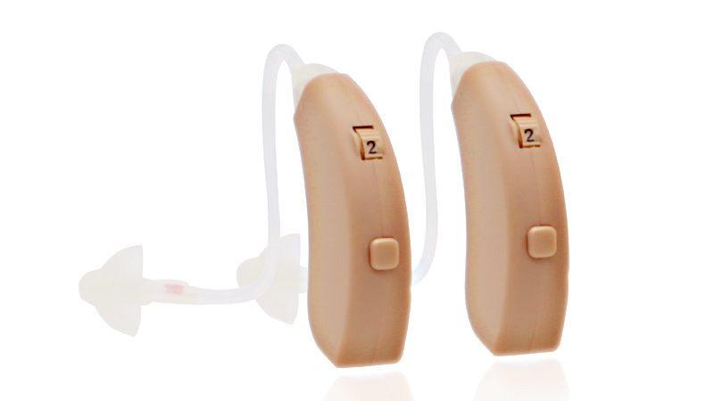 New Mini Hearing Assist Rechargeable Hearing Aid for Both Ears