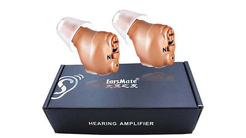 Earsmate EV1 Rechargeable Hearing Aid Mini in The Ear Canal