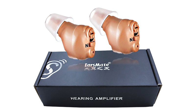 Earsmate EV1 Rechargeable Hearing Aid Mini in The Ear Canal - Earsmate