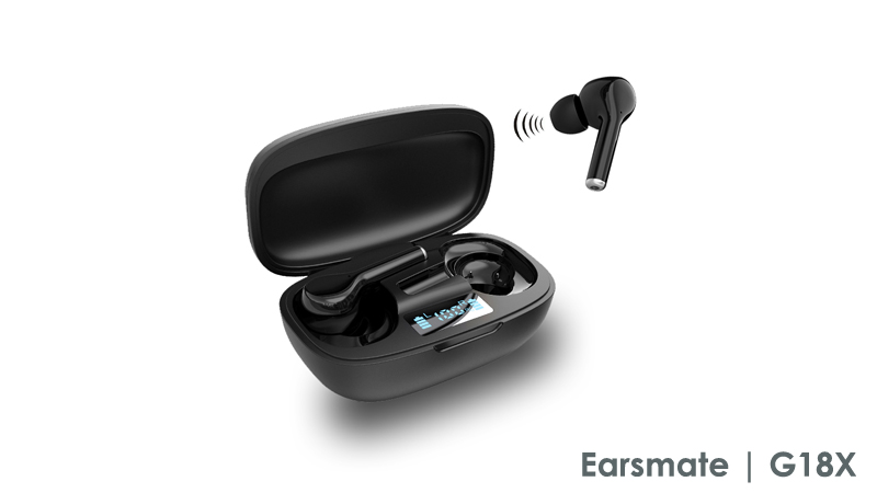 New TWS Earphone Design Rechargeable Wireless Stylish Binaural Hearing Aids For Seniors Adults