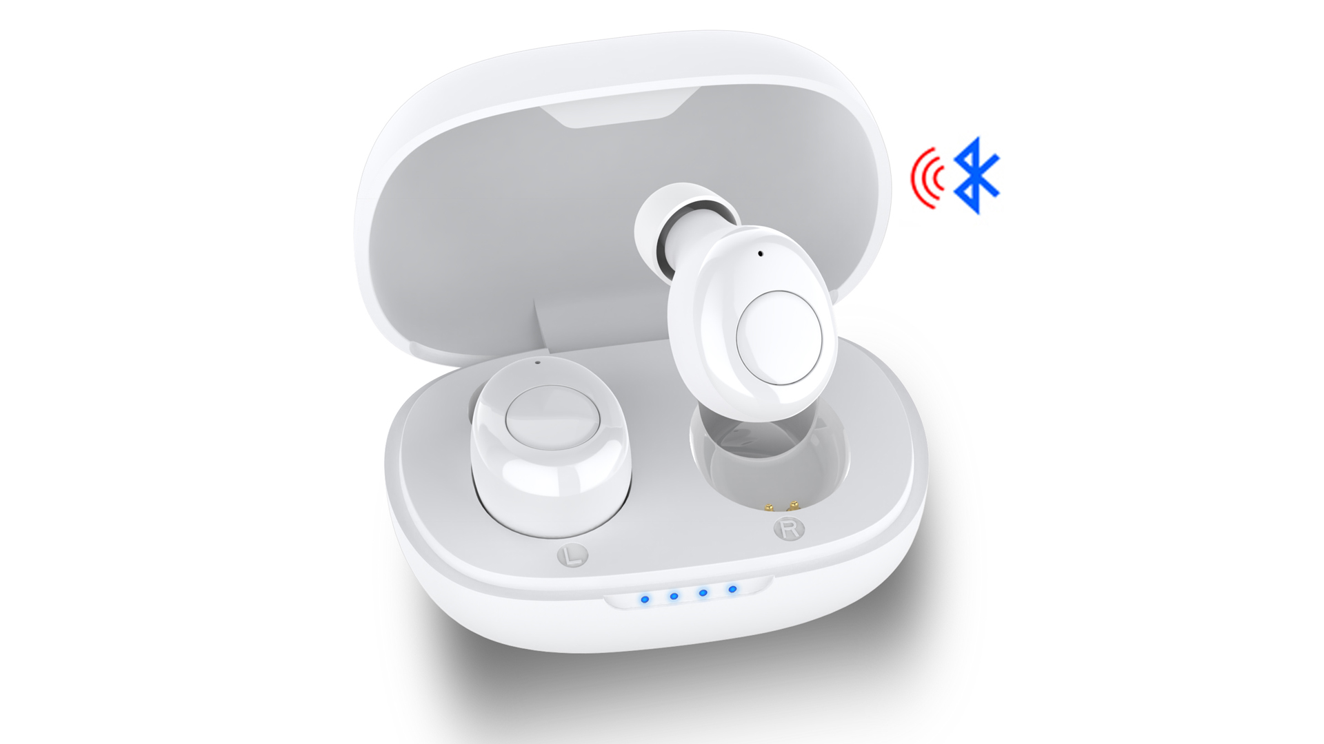 Wireless TWS In Ear Rechargeable Bluetooth Hearing Aids Earphone