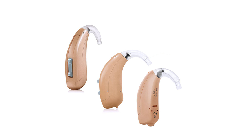 Siemens Rexton Arena P1 4 Channels Behind the Ear BTE Hearing aids pre-programmed for Severe Hearing Loss