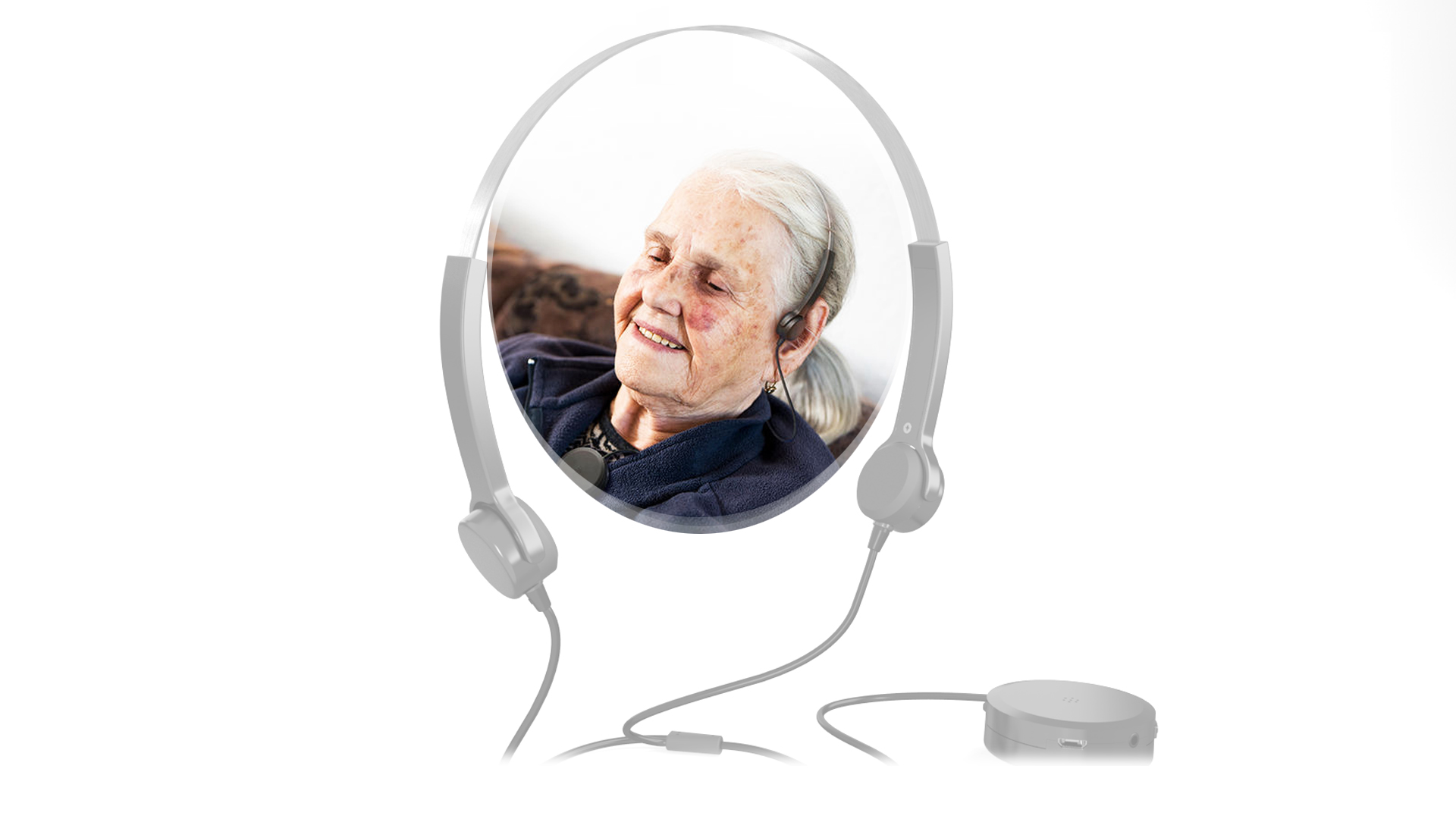 Bone Conduction Hearing Aids Sound Collector Earphones Earsmate B801