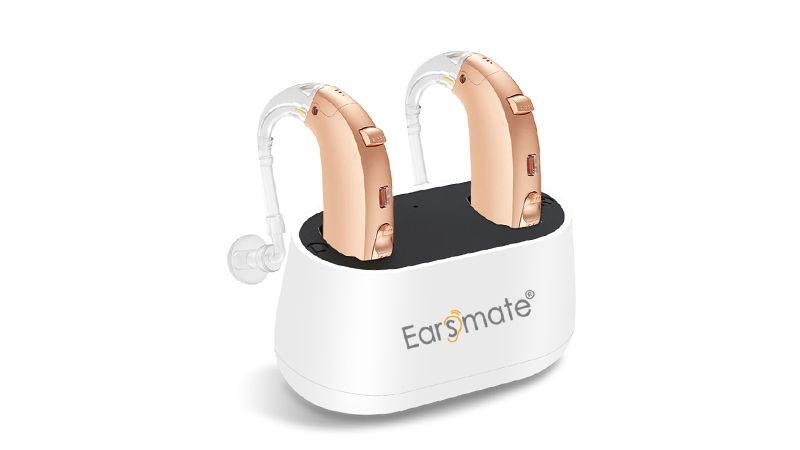 Rechargeable Behind The Ear Hearing Aid Machine For Ear Deaf Assistance