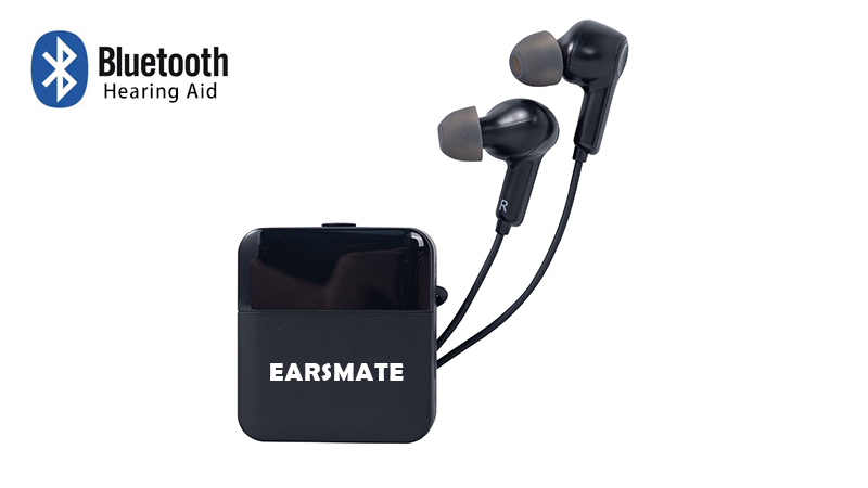 2025 Bluetooth Pocket Hearing Aid - Rechargeable, Noise Cancelling, OTC for Seniors