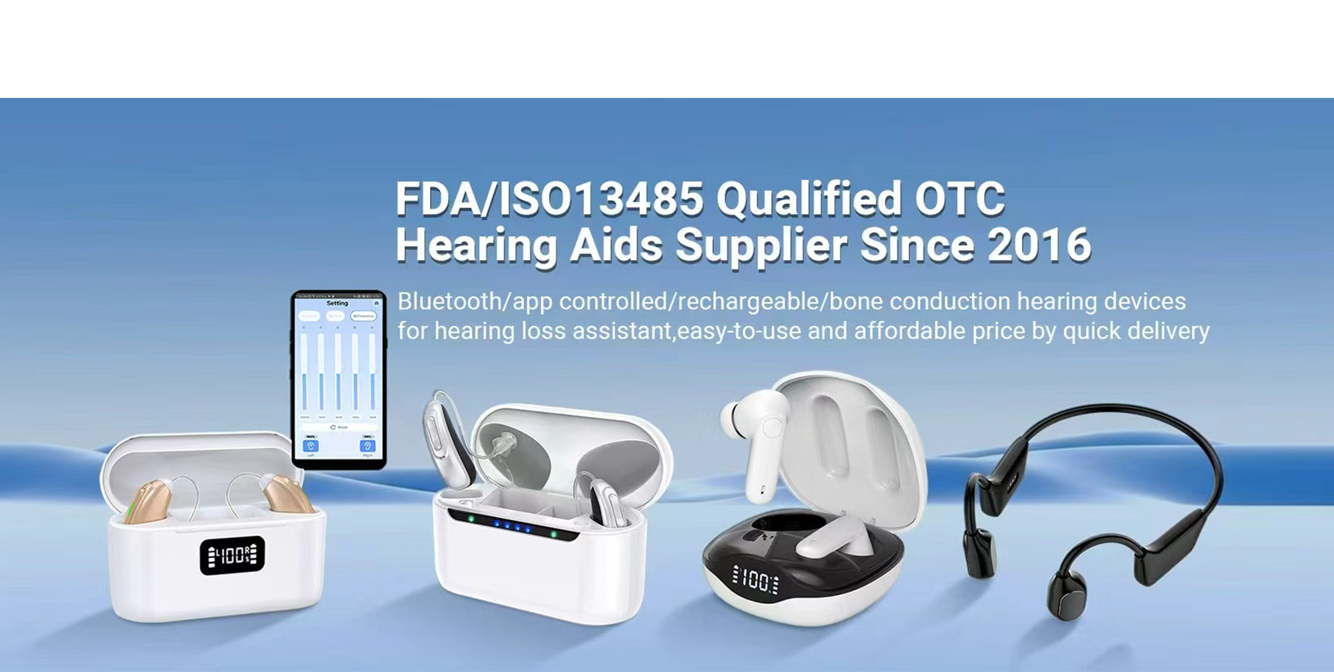 Bluetooth hearing aids