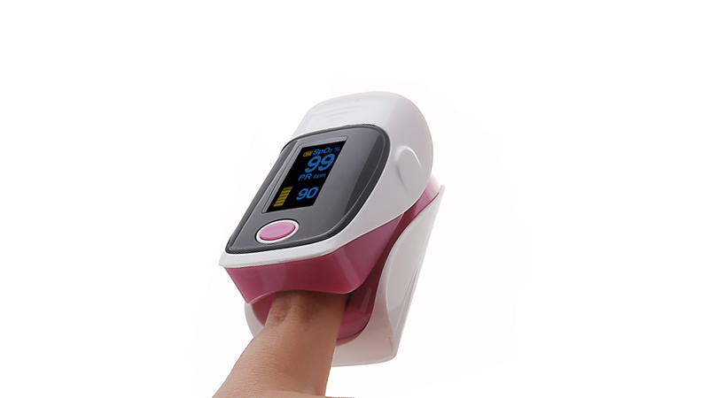 OLED Display Blood Oxygen Saturation Monitor SpO2 Finger Pulse Oximeter 