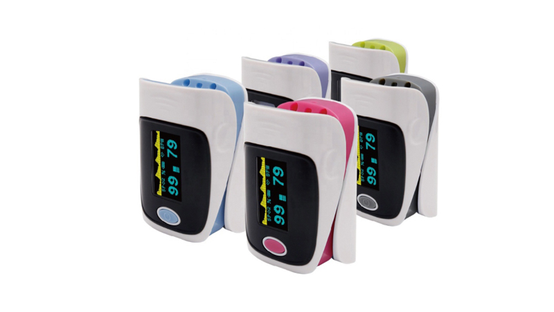 OLED Display Blood Oxygen Saturation Monitor SpO2 Finger Pulse Oximeter 