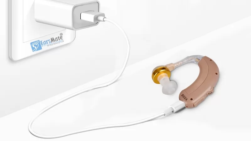 Earsmate BTE Rechargeable Hearing Aids AXON C-109