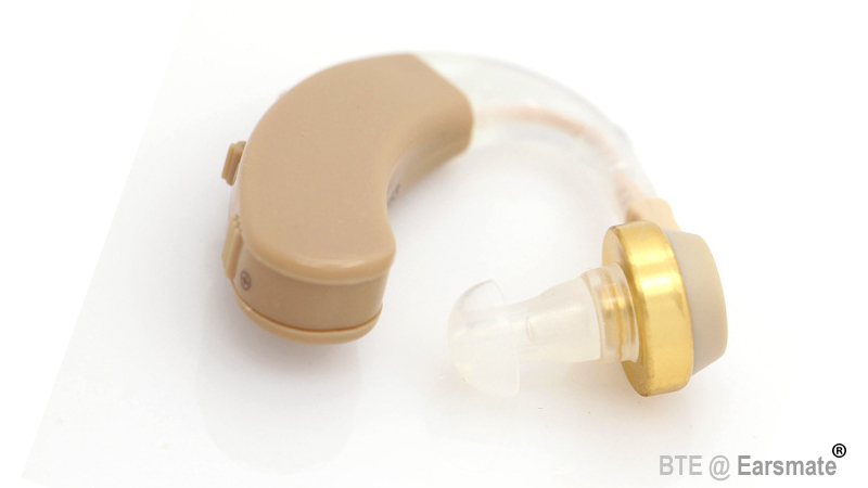 Cheap BTE Hearing Aid Device of Voice Amplifier for Hearing Loss