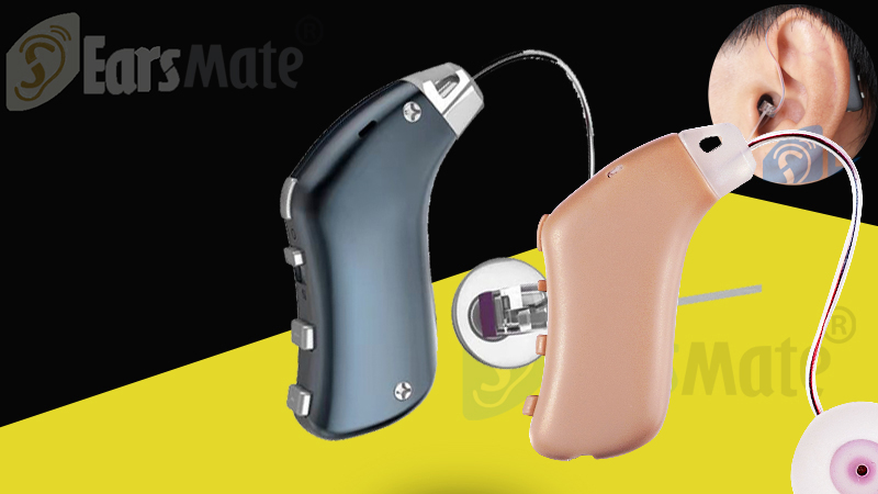 Invisible Best Hearing Amplifiers for Seniors Rechargeable with Noise Reduction