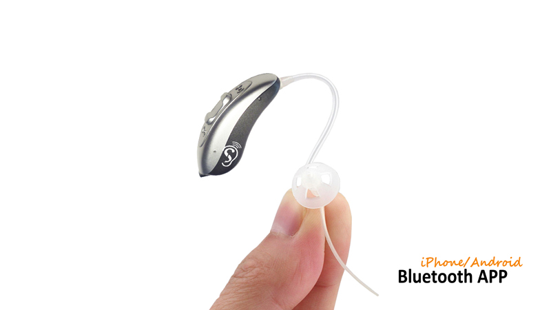 Invisible Discreet Ric Bluetooth APP control Digital Hearing Aid
