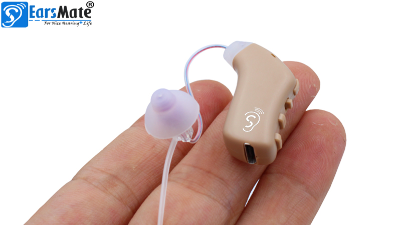 Invisible Best Hearing Amplifiers for Seniors Rechargeable with Noise Reduction