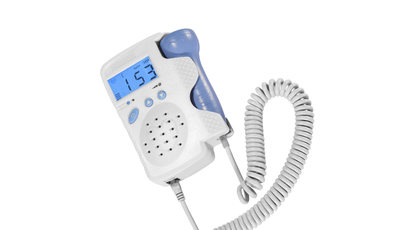 Home Use Baby Heart Rate Monitor Handheld Fetal Doppler