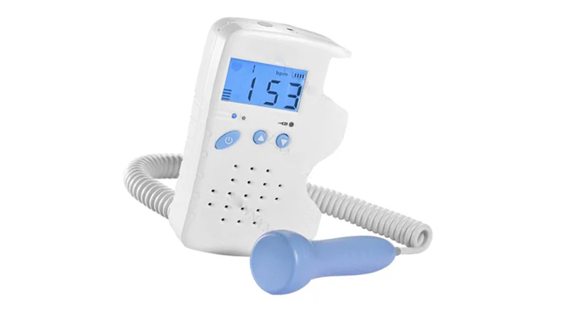 Home Use Baby Heart Rate Monitor Handheld Fetal Doppler