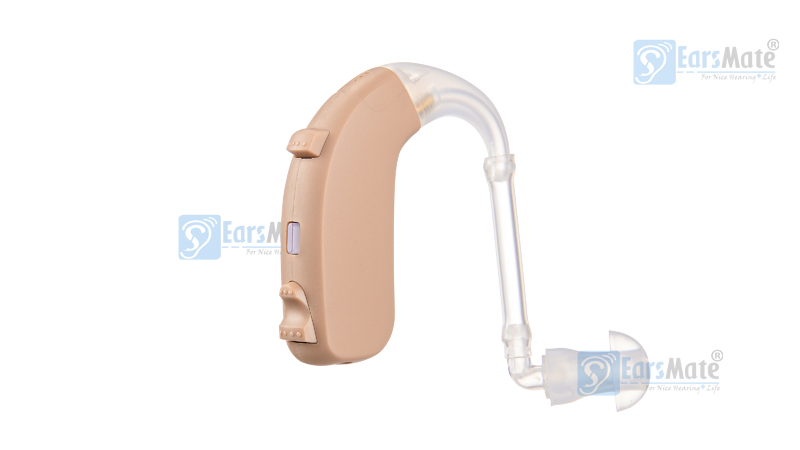 Newear Rechargeable Digital Hearing Amplifier Personal Sound Enhancer with Noise Reduction for Adults and Seniors G26RL