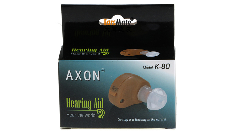 AXON Hearing Aid K 80 Mini In Ear Voice Amplifier From Earsmate