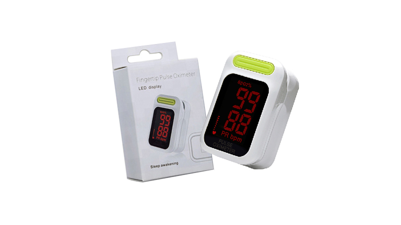 Cheap Price Fingertip Pulse Oximeter Blood Oxygen Saturation Monitor